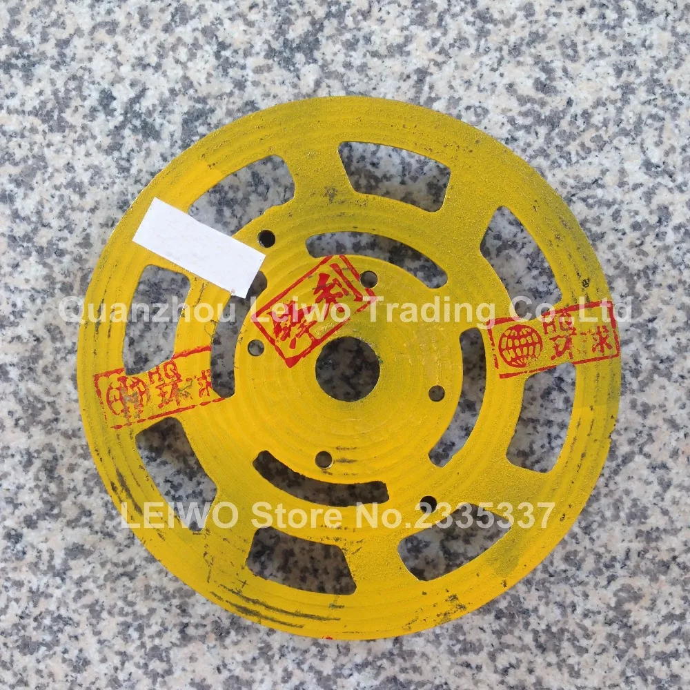 8 ступенчатая гранитная полировальная система шлифовальный диск с металлической