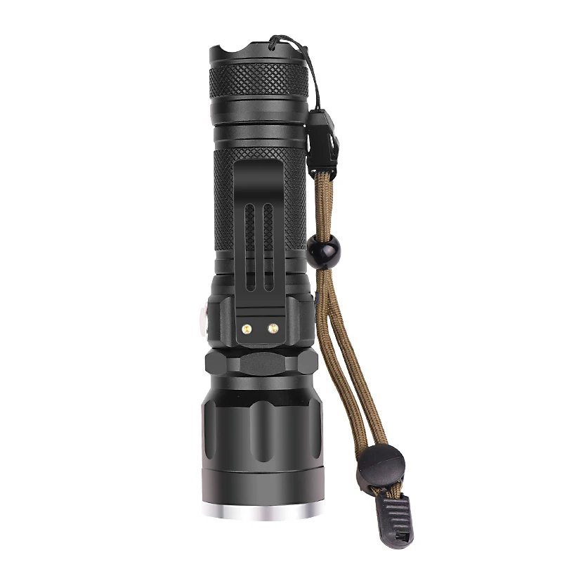 XANES 09-P50 XHP 50 5Mode Portable Telescopic Zoomable USB Rechargeable LED Flashlight 18650/26650 LED Torch for Bicycle Camping