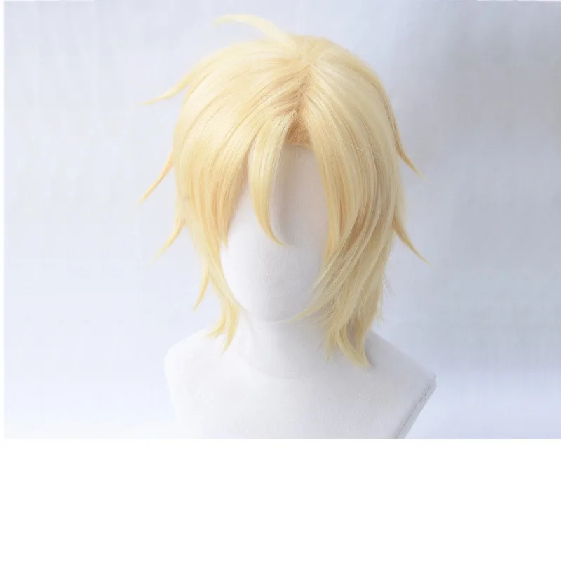 Новинка парик для косплея из аниме Банановая рыба Ash Lynx Aslan Jade Callenreese Golden