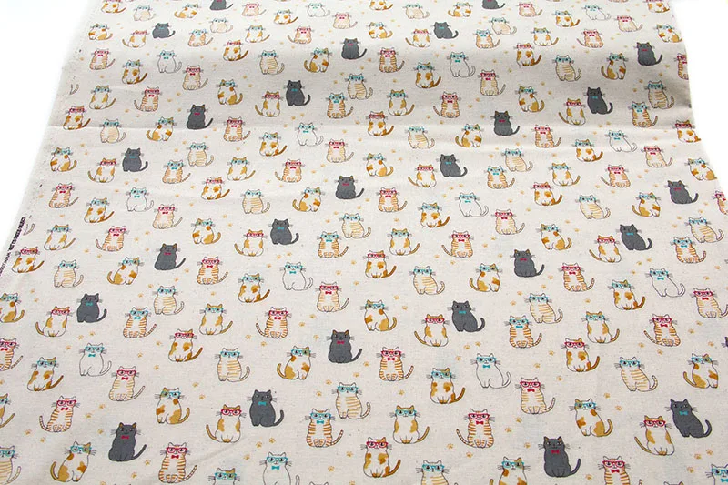 Полуметровая японская хлопковая ткань с принтом Cosmo Лоскутная Ткань | Дом и сад