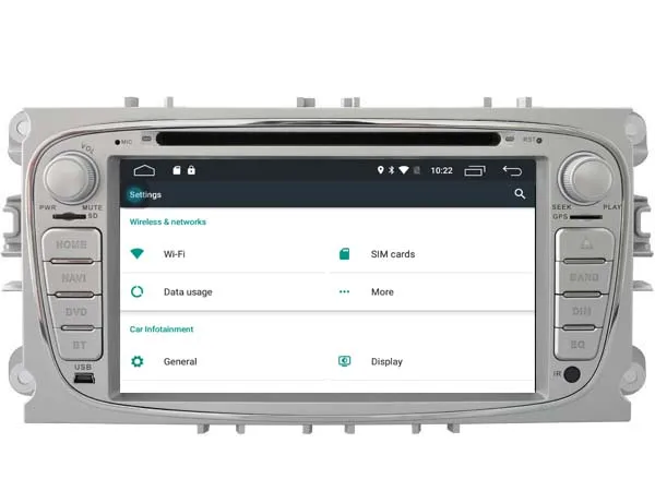 Android 6.0 Автомобильный DVD для Ford S-MAX/Galaxy 2011-2012 GPS аудио плеер стерео Штатная