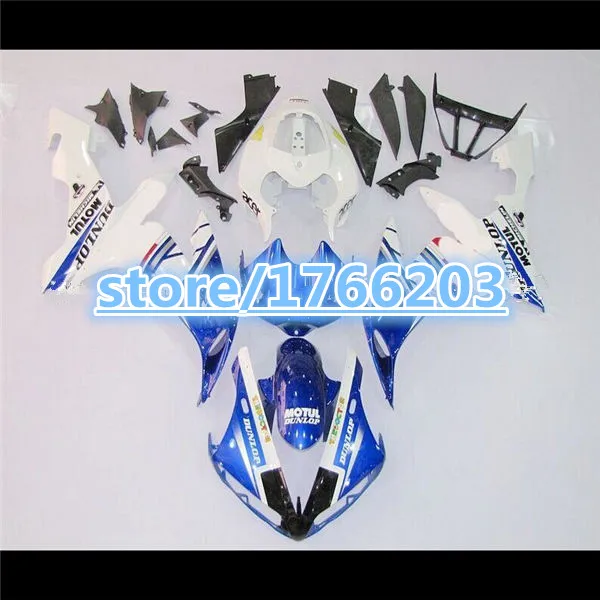

YZF-R1 04-06 Blue white fairing kit for YZF R1 04 05 06 YZF1000 YZF R1 2004 2005 2006 fairing part BBF