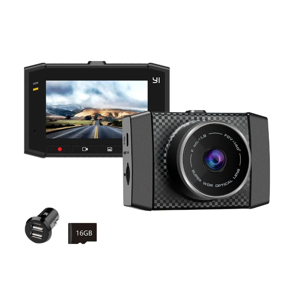 Автомобильный видеорегистратор YI Ultra Dash Camera Разрешение 2.7K Технология обработки