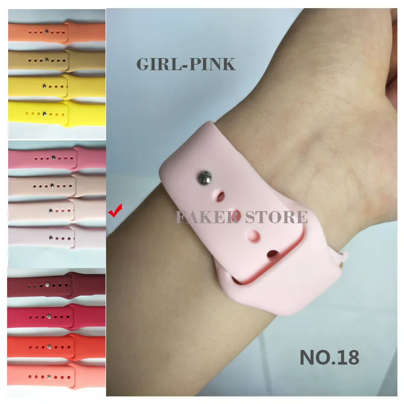 Силиконовый спортивный ремешок Correa для Apple Watch, 42 мм, 38 мм, 44 мм, Iwatch, серия 4, 3, 2, 1, резиновый браслет, ремешок для наручных часов