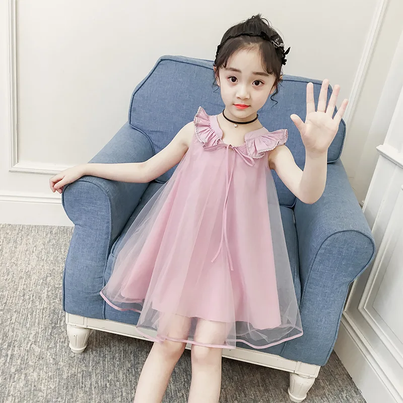 Платье для девочек вечерние платья с цветочной вышивкой праздничное платье без