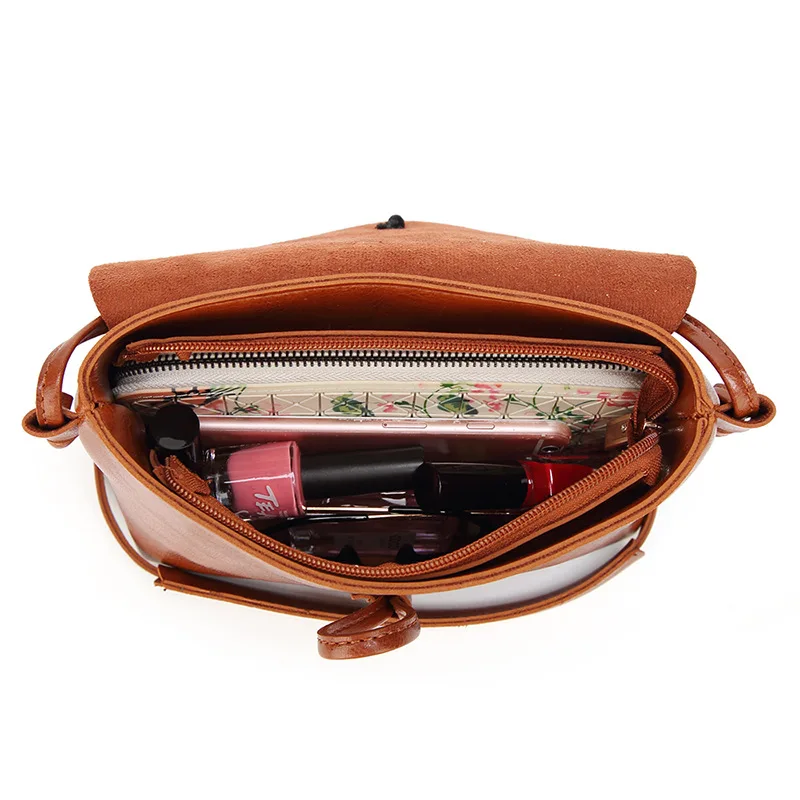 Маленький клатч для женщин сумки на плечо повседневная черная коричневая