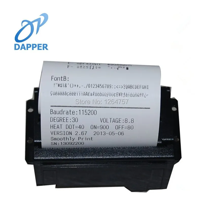 58mm mini panel mount printer for cash register DP-EH500 |