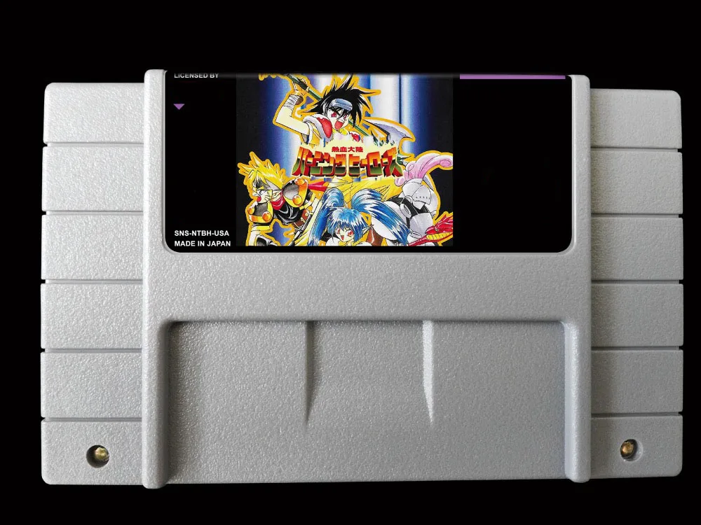 

16Bit Games ** Nekketsu Tairiku Burning Heroes ( USA Version!! English translation!! )
