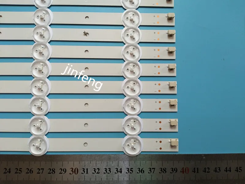 Новинка 10 шт./компл. 5LED 395 мм Светодиодная подсветка полоса для Sony 32 дюймовый ТВ KLV
