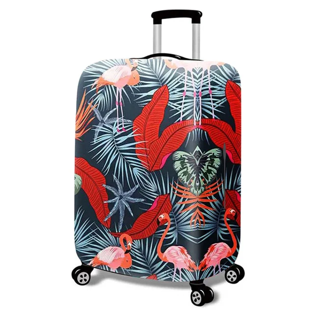 J-Luggage cover HMUNII, толстый дорожный защитный чехол на чемодан для багажника, чехол для 1"-32", Чехол для костюма, совершенно эластичный - Цвет: J-Luggage cover