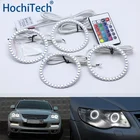 Дневные ходовые светильник ни DRL, для Volkswagen, VW, Touareg 2007, 2008, 2009, 2010, разноцветные, комплект светодиодов глаза ангела, RGB