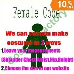 Платье для девочек из органзы с замком, платье для косплея - Цвет: Female code