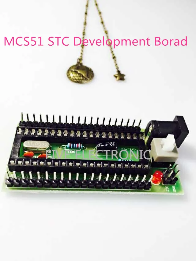 40-контактный разъем Lock51, одночиповая микрокомпьютер MiniSystem, плата разработчика MCS51STC, используется для автомобиля, робота, DIYmodel