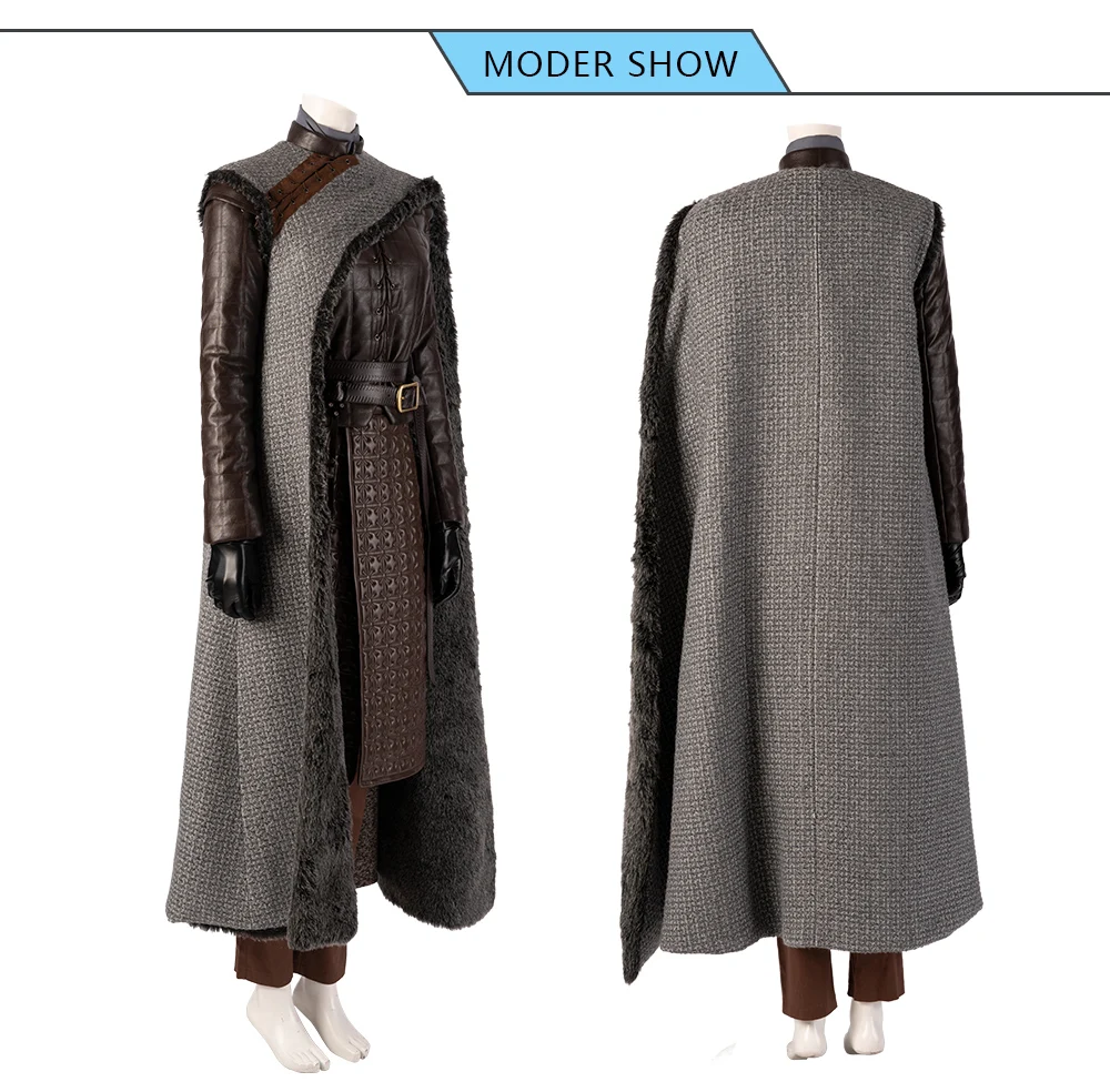 Manluyunxiao, костюм из Игры престолов, Melisandre Arya Stark, костюм для косплея, для взрослых, на Хэллоуин, Рождество, искусственная кожа, для женщин