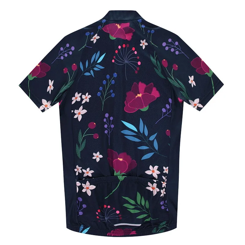 Weimostar flower Cycling Jersey Women Top Summer mtb Bike Bicycle Shirt Breathable Clothing Maillot Ropa Ciclismo | Спорт и