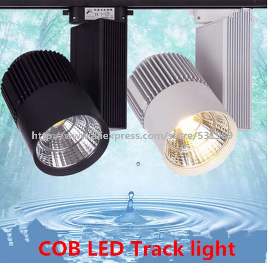 

1PCS COB LED Track Light 20W 30W COB Rail Light Spotlight strip Track Lamp Rail Lamp Bulb