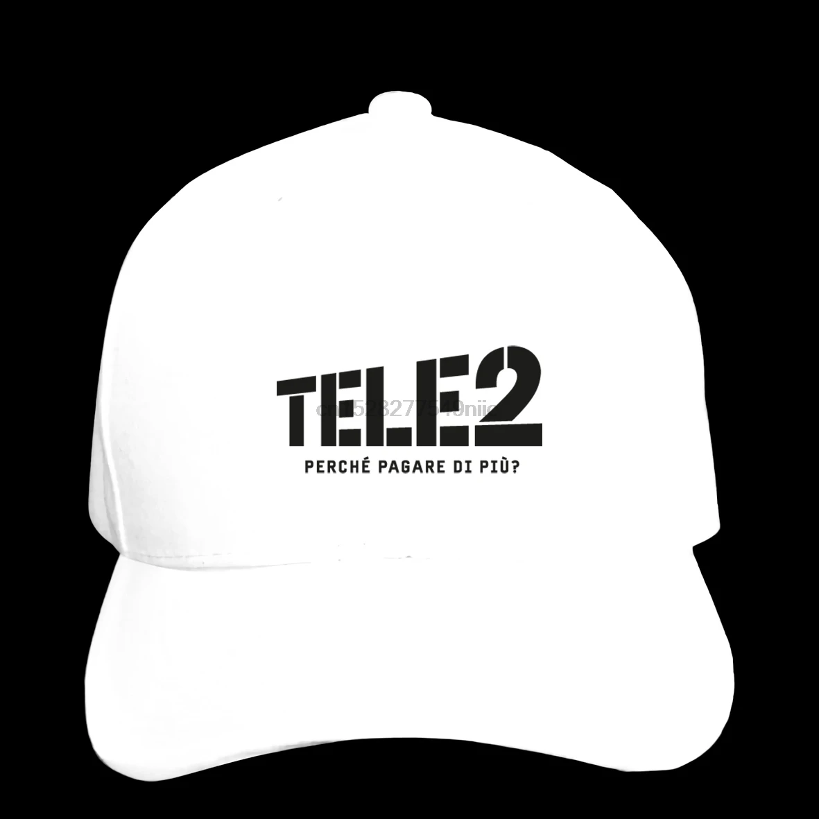 Мужская бейсболка с логотипом Tele2 кепка Для женщин солнцезащитный козырек |
