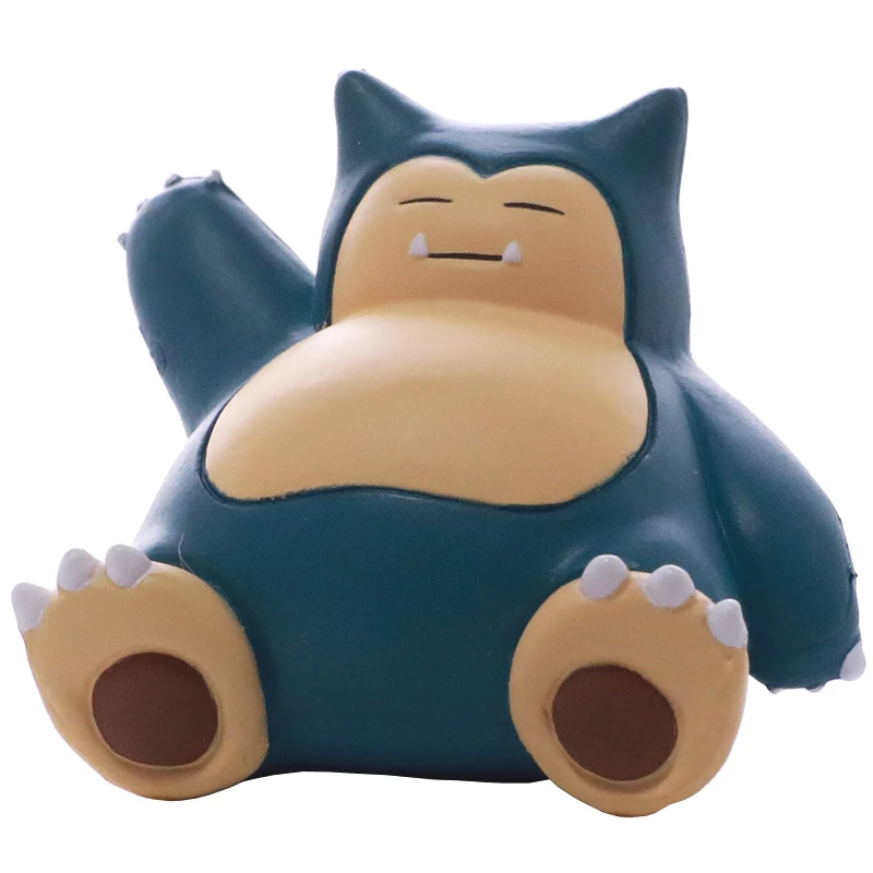 Takara Tomy Покемон монколл-EX Sun Moon мини игрушка Коллекция фигурка снорлакс Новинка в