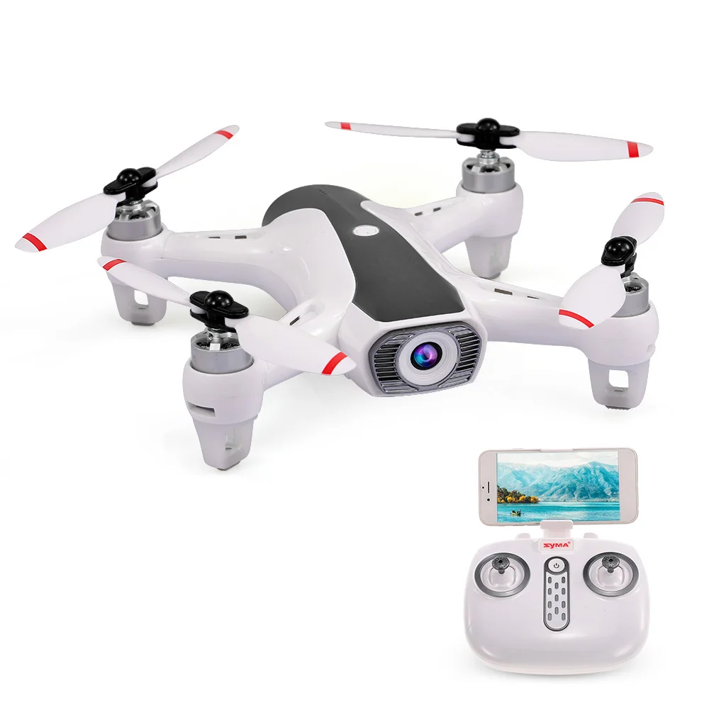 Syma W1 RC Дрон 2 4G 4CH WIFI FPV бесщеточный двигатель оптический поток удержание высоты с HD