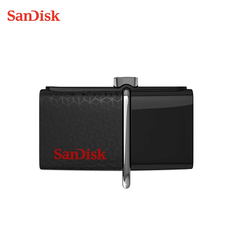 SanDisk USB флеш накопитель 16 ГБ 32 64 128 Гб OTG двойной интерфейс 150 м/с 3 0 накопители usb