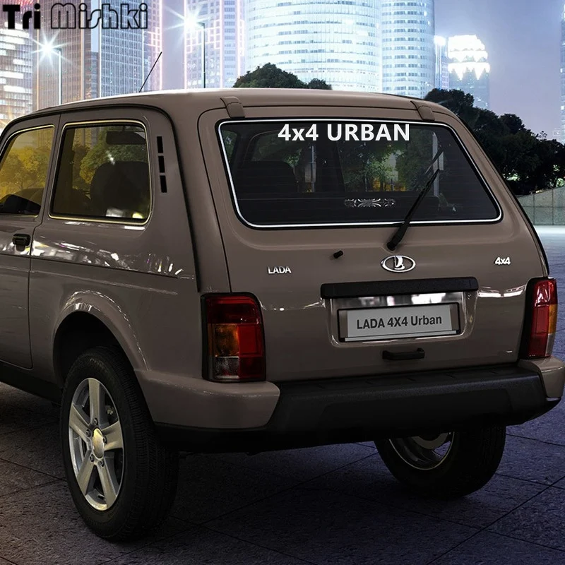 Tri Mishki HZX317# 10*76.2см виниловые светоотражающие наклейки на авто vaz lada 4x4 urban ваз лада