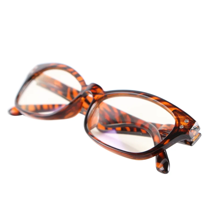 Новые Модные леопардовые очки FONHCOO унисекс с защитой от синего излучения