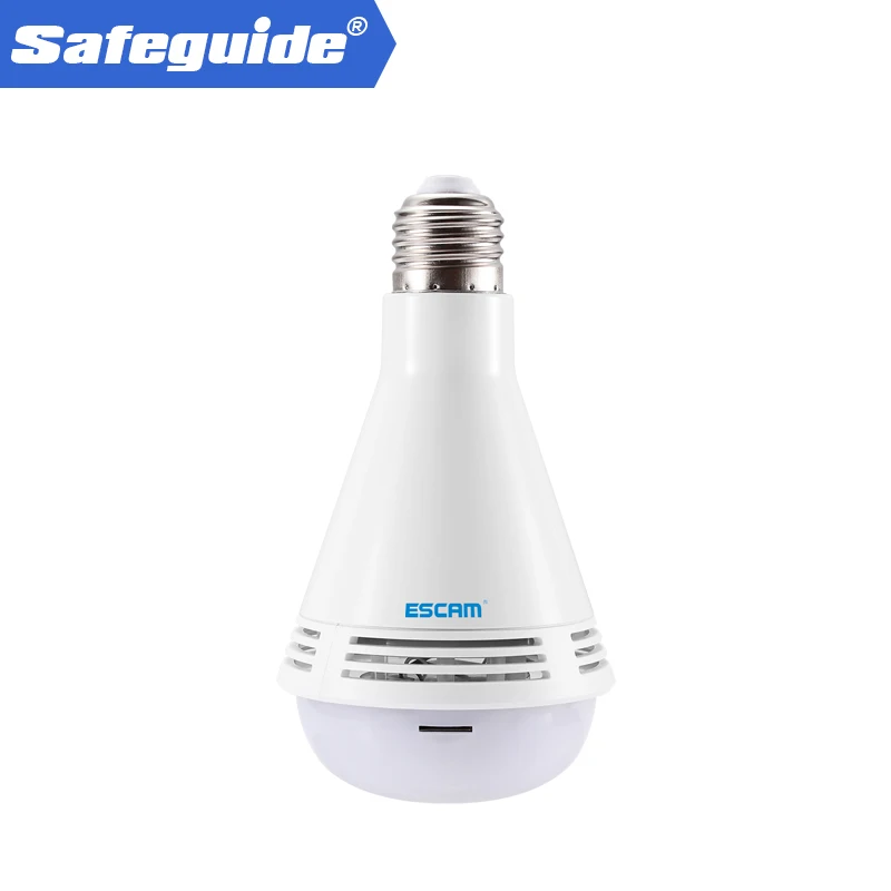 ESCAM QP137 2MP 360 панорамный wifi bluetooth динамик световая камера Поддержка беспроводного