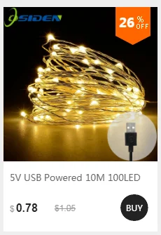 OSIDEN Солнечная лампа 5 м 20Led хрустальный шар Глобус luz водонепроницаемый теплый белый Сказочный светильник садовое украшение наружная Солнечная светодиодная гирлянда