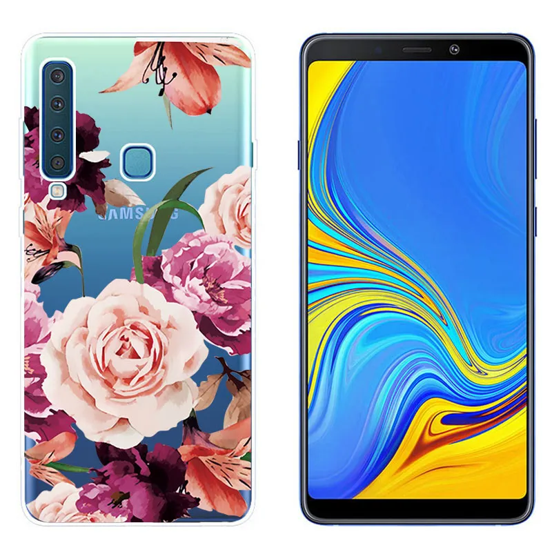 Arvin Silicone Cover for Samsung Galaxy A9 2018 Smart Back Phone A5 A7 A6 A8 Plus Soft TPU A750 A520 Fundas |