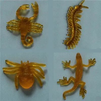 Забавные гаджеты анти стресс TDR Мягкое Животное модель насекомого gecko паук
