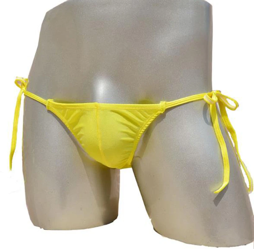 

Brand Sexy Low-Waist Male Panties Viscose Briefs Swimwear Underwear