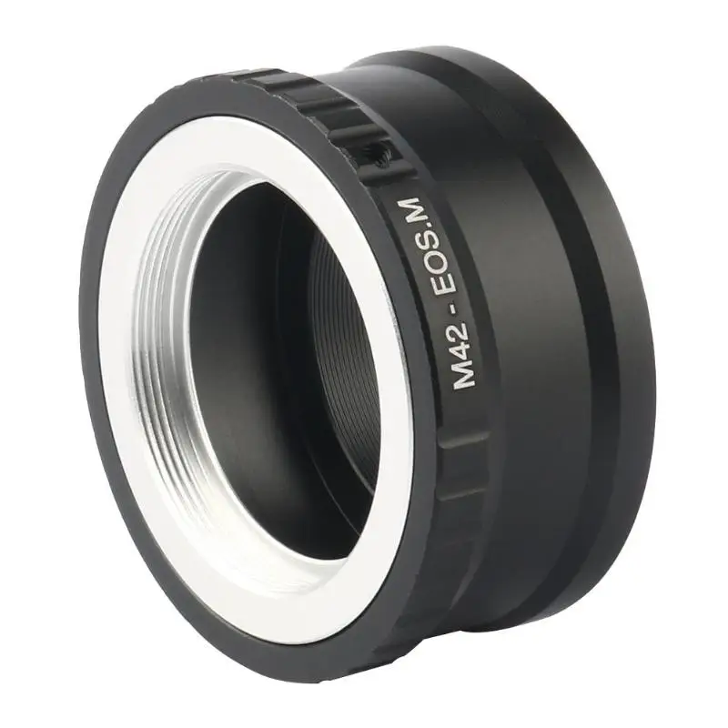 

M42-EOS M Mount Adapter Ring for Canon EOS M series DSLR Cameras M42 Lens to Canon EF-M Mirroless Camera