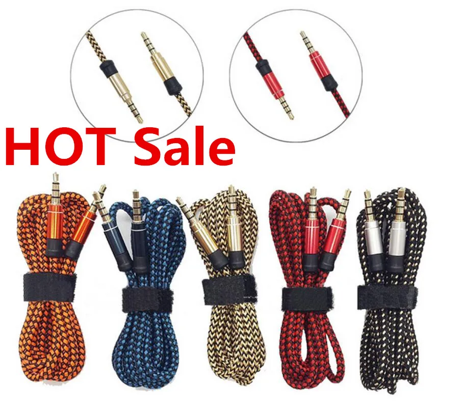 Горячее предложение! Распродажа! 1 5 м вспомогательный стереоаудиокабель в