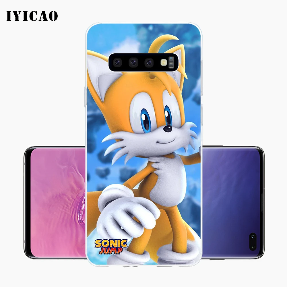IYICAO милый мягкий силиконовый чехол для телефона с лисой Samsung Galaxy S10e S10 S9 S8 Plus S7 Edge