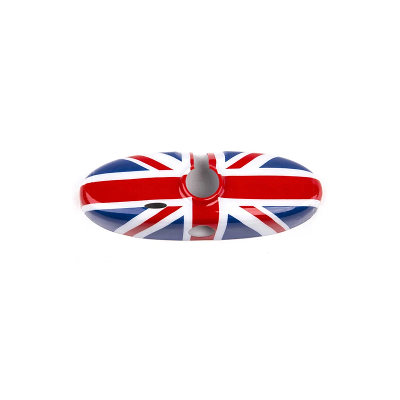 R size Union Jack Внутреннее зеркало заднего вида украшения в виде ракушки для MINI Cooper Clubman Countryman хэтчбек RR55 R56 R57 R58 R59 R60 R61 - Название цвета: R size Union Jack