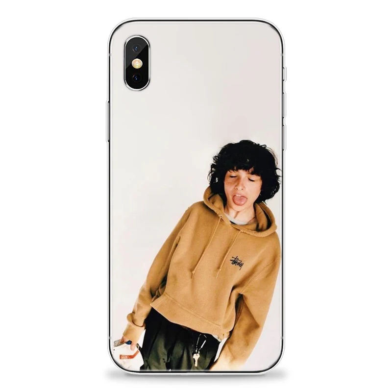 Очень странные дела увлажняющим эффектом марки The Finn Wolfhard чехлы из мягкого ТПУ