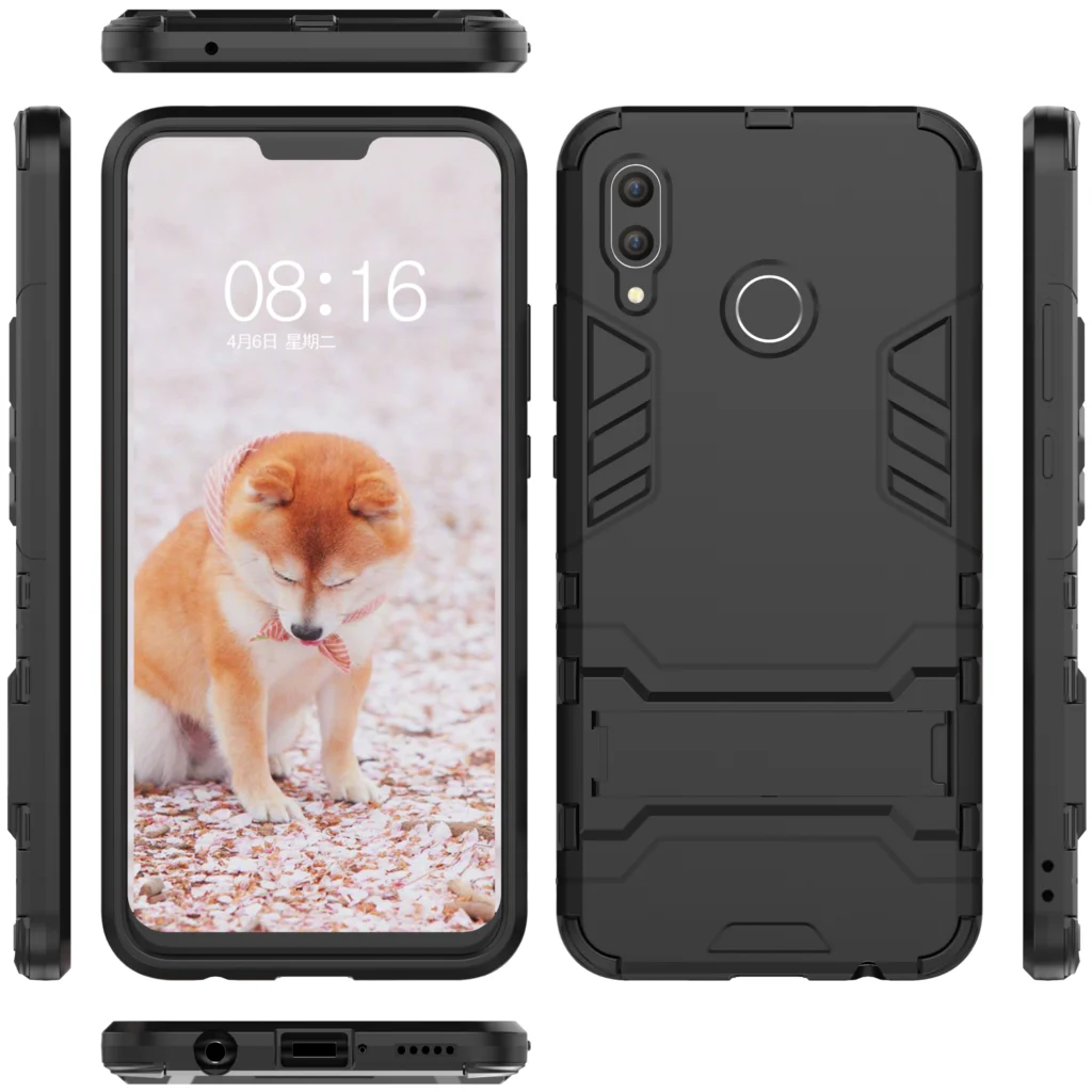 Чехол для Huawei Nova 2 2S 3 3i P Smart Plus роскошный гибридный жесткий чехол с Железным