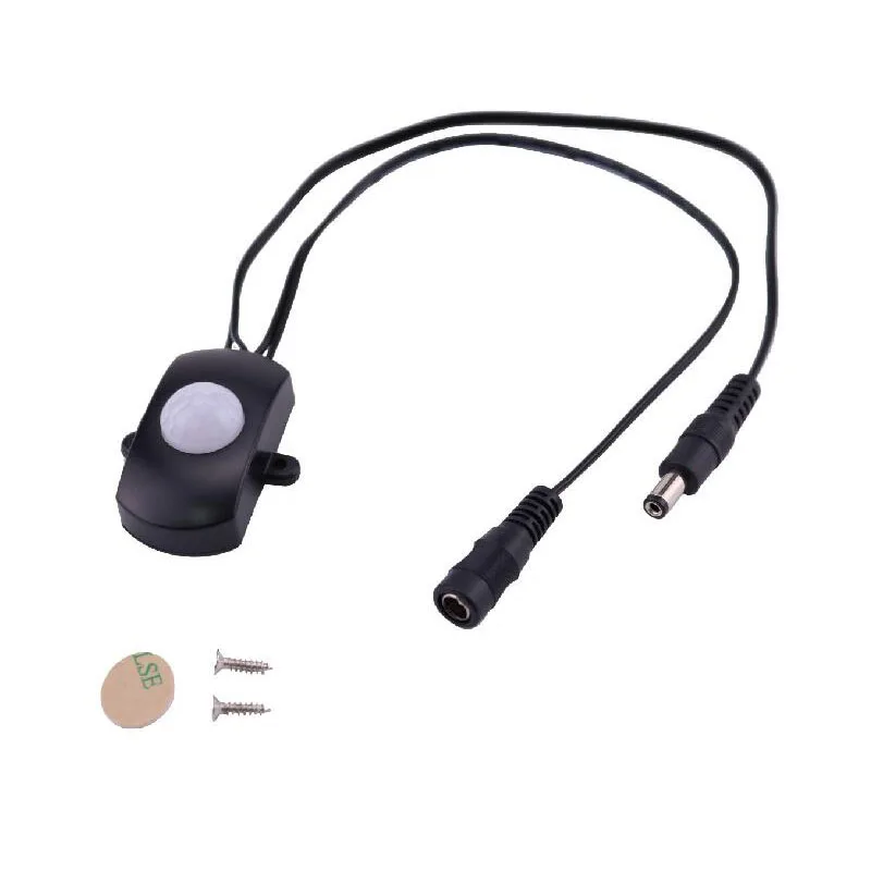 5A светодиодный выключатель AC/DC 12 V 24 движения PIR Сенсор ВКЛ/ВЫКЛ переключатели для