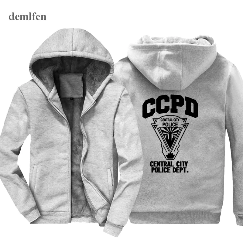 Новинка Свитшот Ccpd для Центрального Города полиции взрослых теплые толстовки
