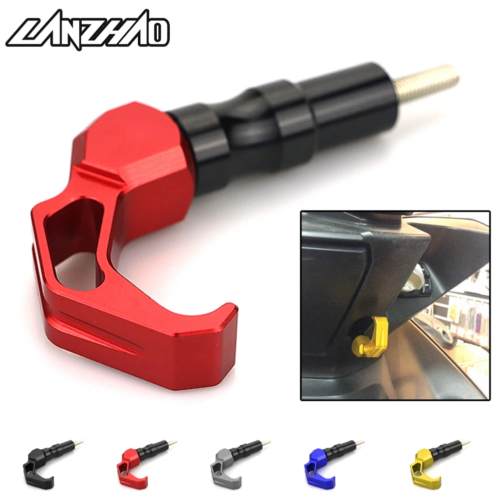 Крючок для багажа на мотоцикл держатель шлема алюминиевые аксессуары скутера с