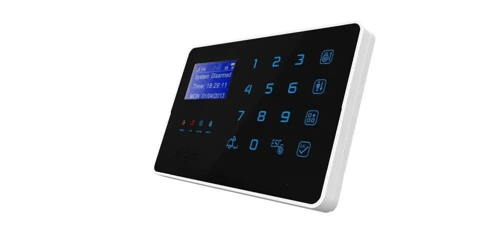 Quad Band сенсорная клавиатура Беспроводной GSM сигнализации Системы для дома