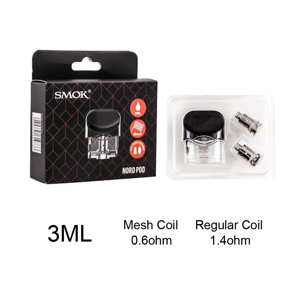SMOK Nord катушка головка керамическая обычная сетка электронная сигарета картридж Pod ядро сопротивление для Nord электронная сигарета Vape
