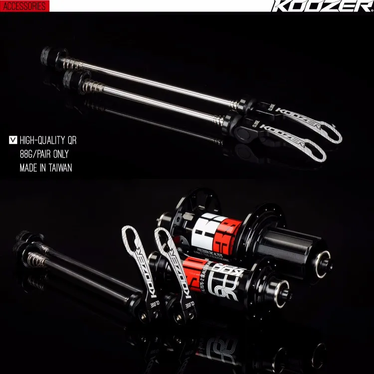 Koozer RS390 концентратора дорожный мотоцикл 100/130 мм дорожный мотоцикл концентраторы 20/задний подшипник центр 24-отверстие велосипед аксессуары 2 цвета