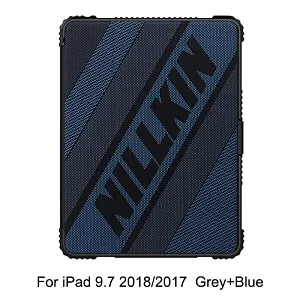 9.7 2018(2017) blue Чехол-подставка Nillkin из искусственной кожи для iPad Air /Pro 10,5 /Mini /Mini 4/9. 7/Pro 11/Pro 12,9 - Цвет: 9.7 2018(2017) blue