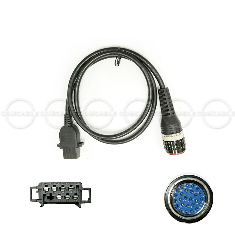 

Vcads cable FCI 8 pin 88890306 VOCOM 88890030 8 Pin Cable auto diagnosis cable for volvo vcads excavator truck diagnostic tools
