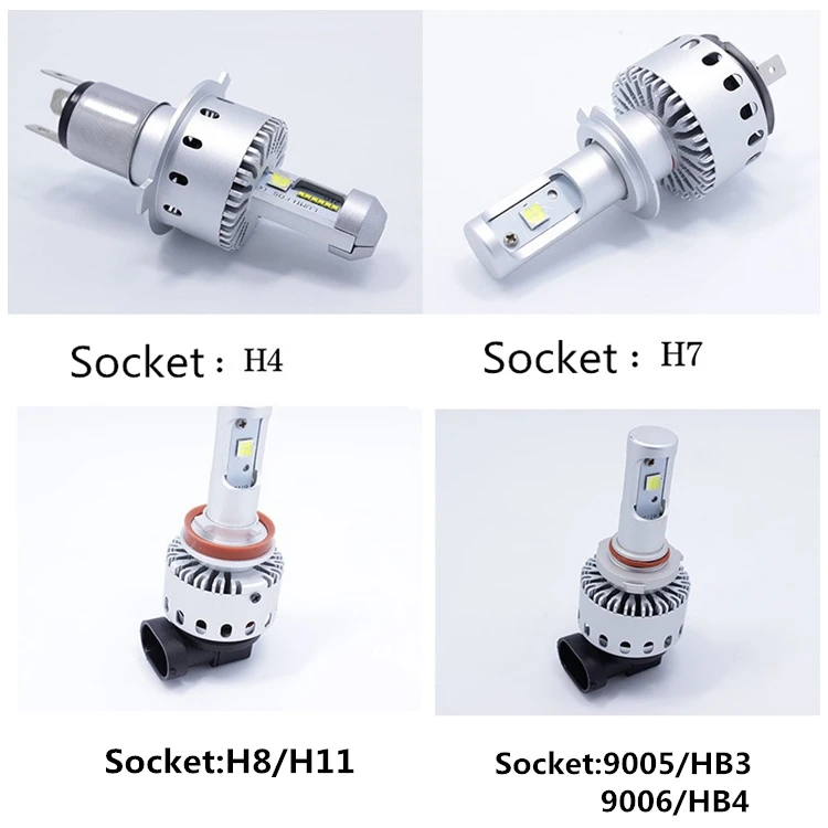 Набор для обновления CE 7s turbo Led H7/H8/H11/9005/HB3/9006/hb4/9012/H4 фары DRL 40 Вт 8000lm Ксеноновые