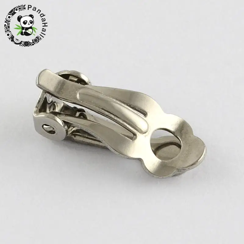 

Серьги-Клипсы из нержавеющей стали 100, 304 шт., нержавеющая сталь, цвет, не проколотые уши, длина около 16 мм, ширина 7 мм, Толщина 6 мм