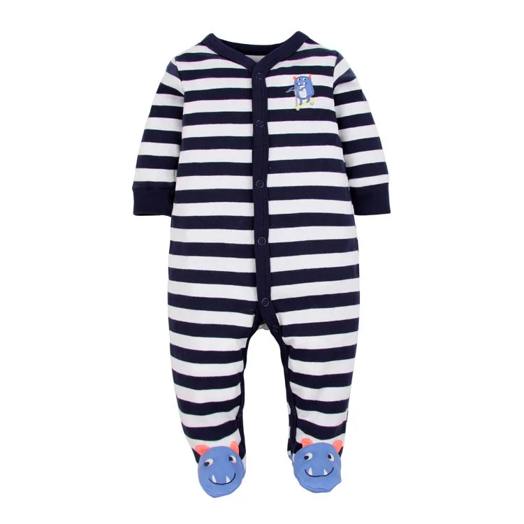 Bebes/пижамы одежда для малышей пижамы-комбинезоны для маленьких мальчиков, комбинезоны, зимняя одежда хлопковая одежда для новорожденных девочек от 3 до 12 месяцев