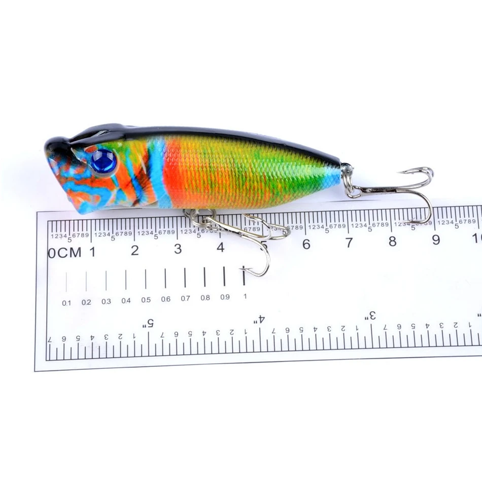 East Rain 6 5 см 10 9g окрашенные Topwater приманка для пресноводные морские рыболовные