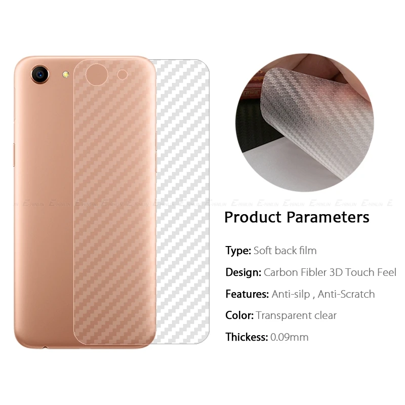 2 шт/3D углеродное волокно защитная задняя пленка для TP-Link Neffos X20 Pro Neffos C7s C5 Plus C5s C5A C7 C9A N1 P1